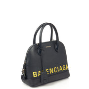 Picture of Balenciaga Tote Ville Top Handle S in Blue, Leather
