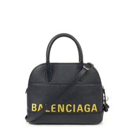 Picture of Balenciaga Tote Ville Top Handle S in Blue, Leather