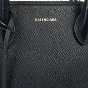 Picture of Balenciaga Tote Ville Top Handle S in Blue, Leather