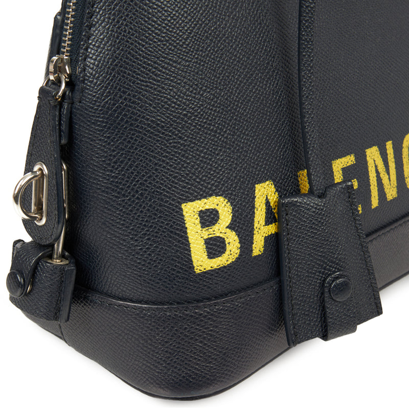 Picture of Balenciaga Tote Ville Top Handle S in Blue, Leather