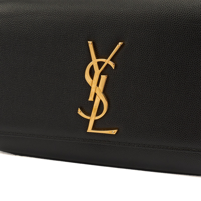 Picture of Saint Laurent Cross Body Kate Small in Black, Leather