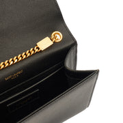Picture of Saint Laurent Cross Body Kate Small in Black, Leather