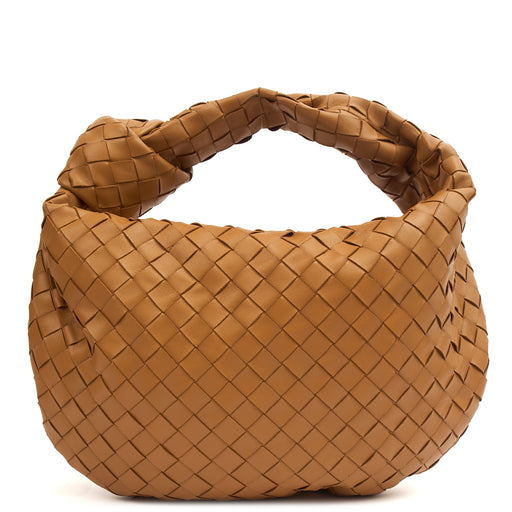 Picture of Bottega Veneta Tote Jodie - Teen in Brown, Intrecciato Nappa