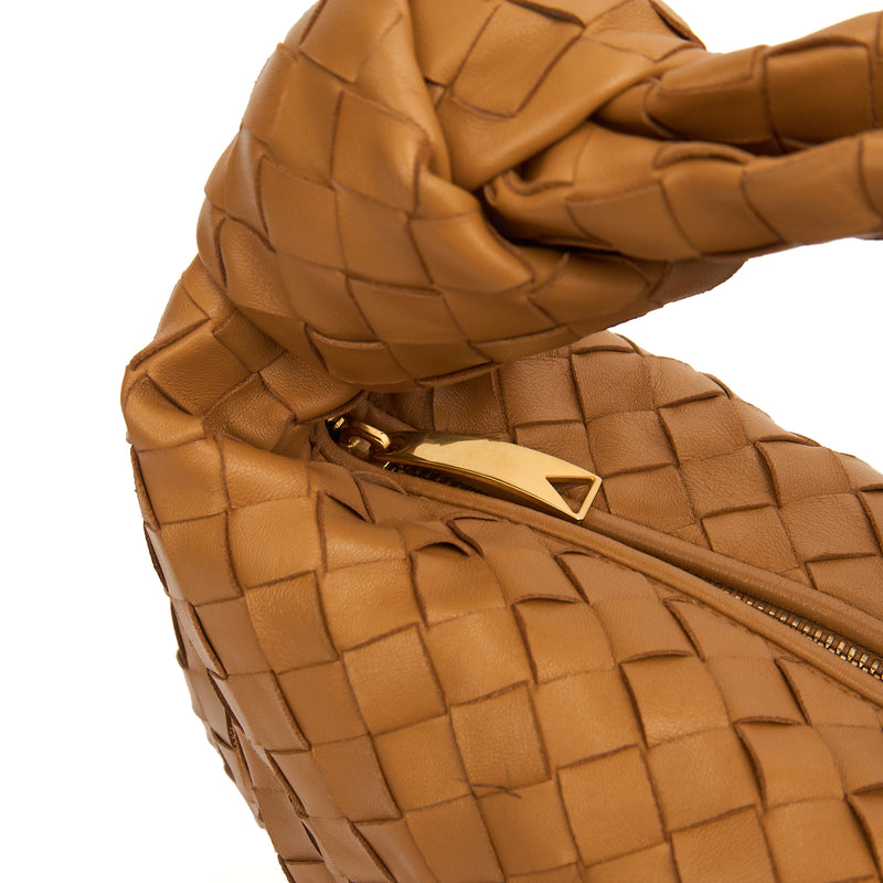 Picture of Bottega Veneta Tote Jodie - Teen in Brown, Intrecciato Nappa
