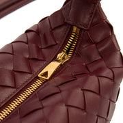 Picture of Bottega Veneta Top Handle Bauletto in Red, Intrecciato Nappa