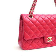 Picture of Chanel Shoulder Bag Classic Double Flap - Medium in Red, Lambskin Leather