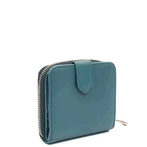 Picture of Mulberry Wallet Wallet in Green, Calfskin Leather
