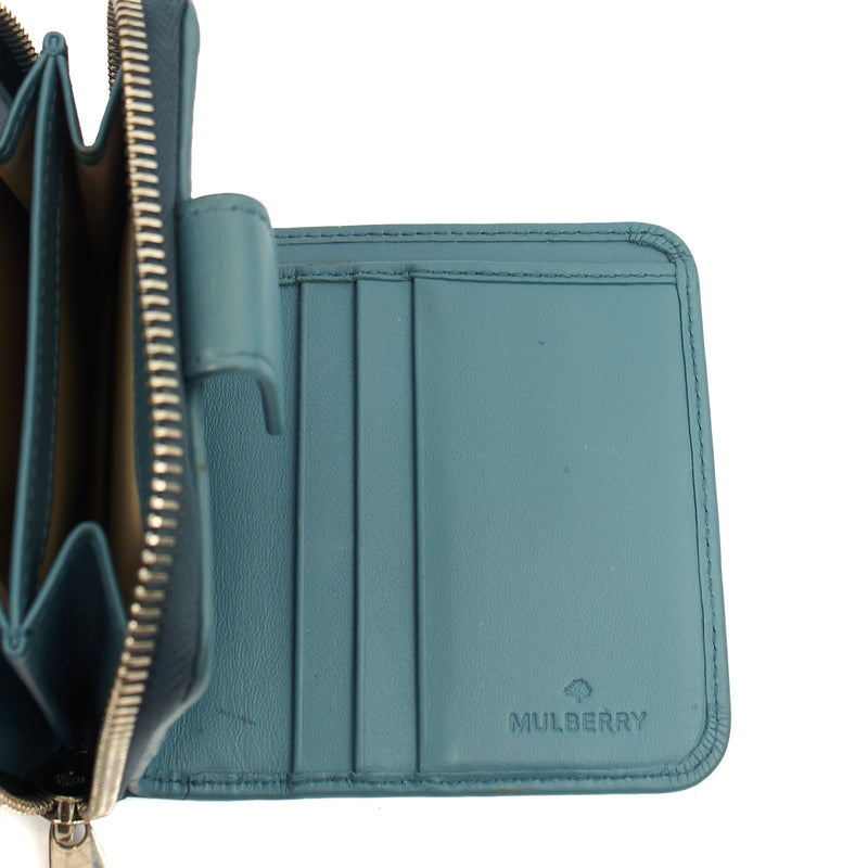 Picture of Mulberry Wallet Wallet in Green, Calfskin Leather