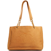 Picture of Chanel Tote Shopper Tote in Cream, Calfskin Leather