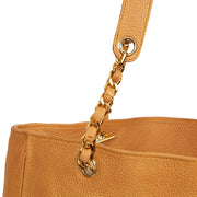 Picture of Chanel Tote Shopper Tote in Cream, Calfskin Leather