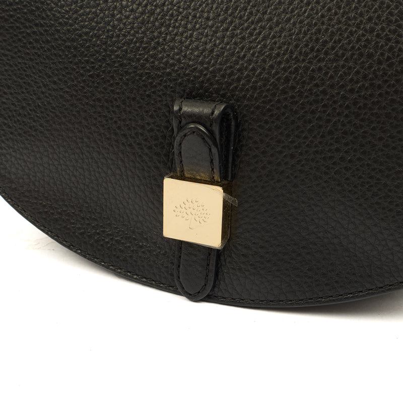Picture of Mulberry Satchel Tessie Satchel in Black, Calfskin Leather