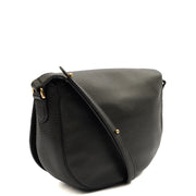 Picture of Mulberry Satchel Tessie Satchel in Black, Calfskin Leather