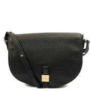 Picture of Mulberry Satchel Tessie Satchel in Black, Calfskin Leather