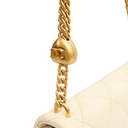 Picture of Chanel Cross Body Pearl Crush Square Flap Bag - Mini in White, Caviar Leather