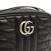 Picture of Gucci Cross Body Marmont Shoulder Bag - Mini in Black, Leather