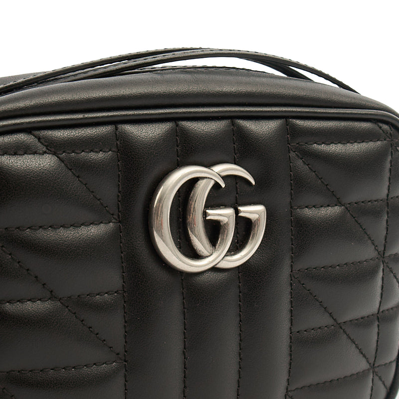 Picture of Gucci Cross Body Marmont Shoulder Bag - Mini in Black, Leather