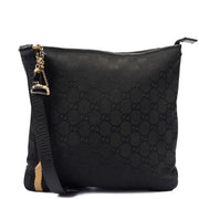 Picture of Gucci Cross Body Messenger in Black, Canvas