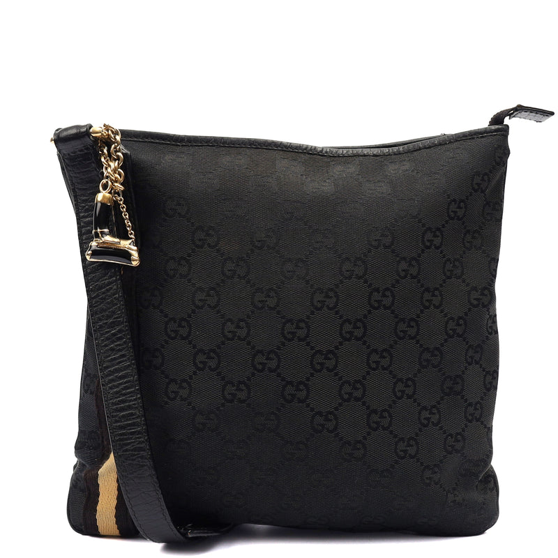 Picture of Gucci Cross Body Messenger in Black, Canvas