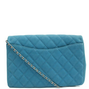 Picture of Chanel Shoulder Bag Classic - Maxi in Navy, Nubuck
