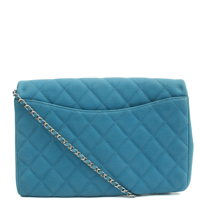 Picture of Chanel Shoulder Bag Classic - Maxi in Navy, Nubuck