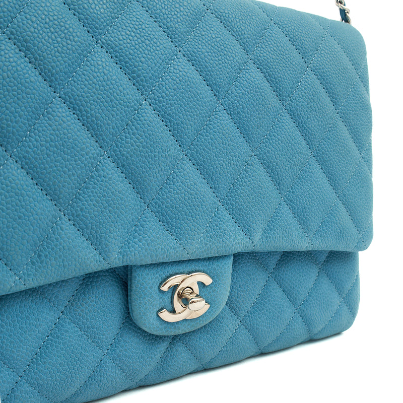 Picture of Chanel Shoulder Bag Classic - Maxi in Navy, Nubuck