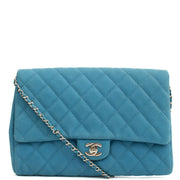 Picture of Chanel Shoulder Bag Classic - Maxi in Navy, Nubuck
