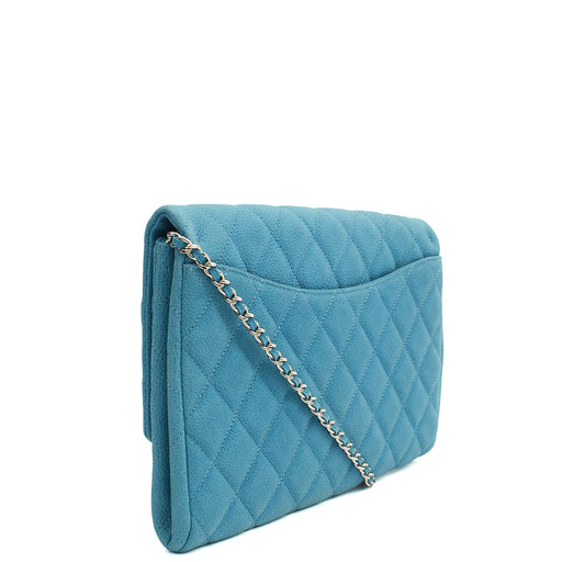 Picture of Chanel Shoulder Bag Classic - Maxi in Navy, Nubuck