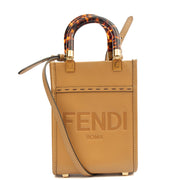 Picture of Fendi Tote Sunshine - Mini in Brown, Leather