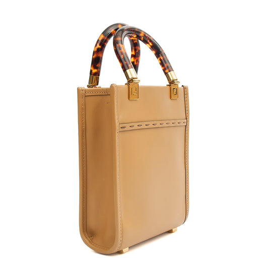 Picture of Fendi Tote Sunshine - Mini in Brown, Leather