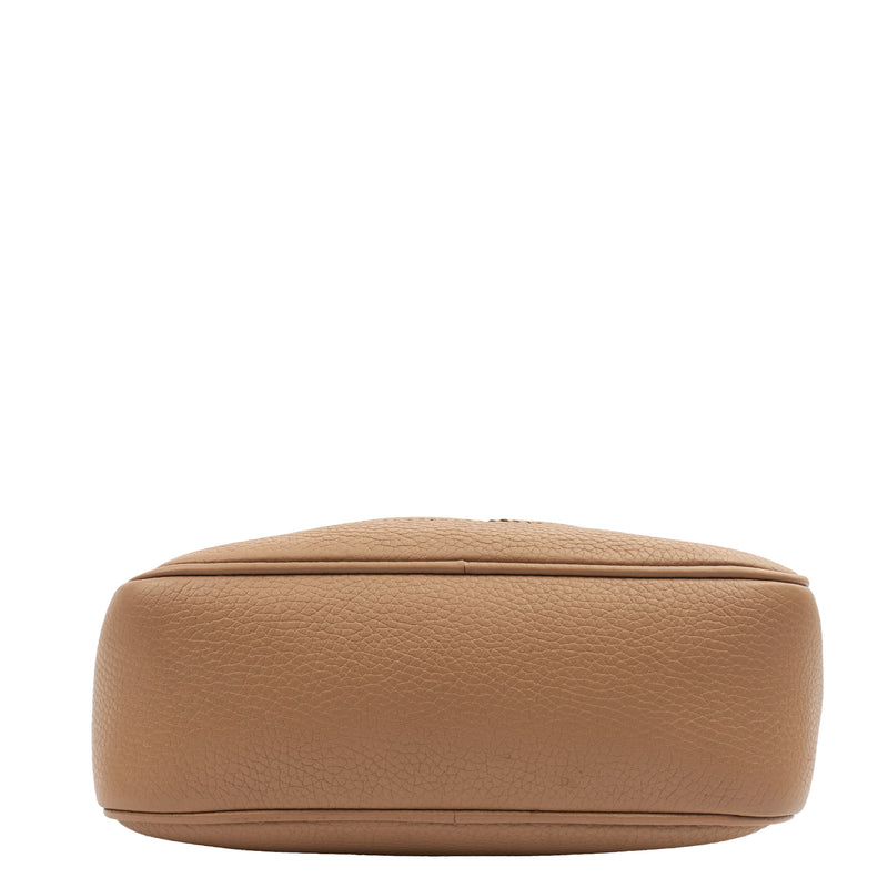 Picture of Gucci Cross Body Soho  Disco Bag - Small in Neutral, Leather