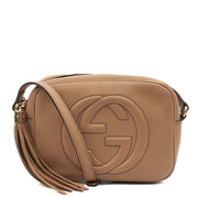 Picture of Gucci Cross Body Soho  Disco Bag - Small in Neutral, Leather