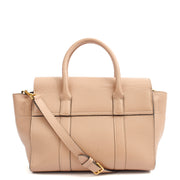 Picture of Mulberry Top Handle Bayswater with Strap- Small in Rose Water, Calfskin Leather