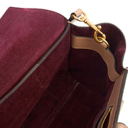 Picture of Mulberry Top Handle Bayswater with Strap- Small in Rose Water, Calfskin Leather
