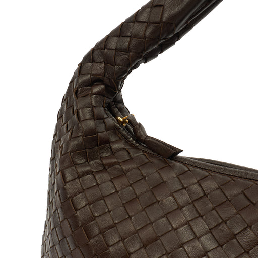 Picture of Bottega Veneta Shoulder Bag Intrecciato Shoulder Bag in Brown, Intrecciato Nappa