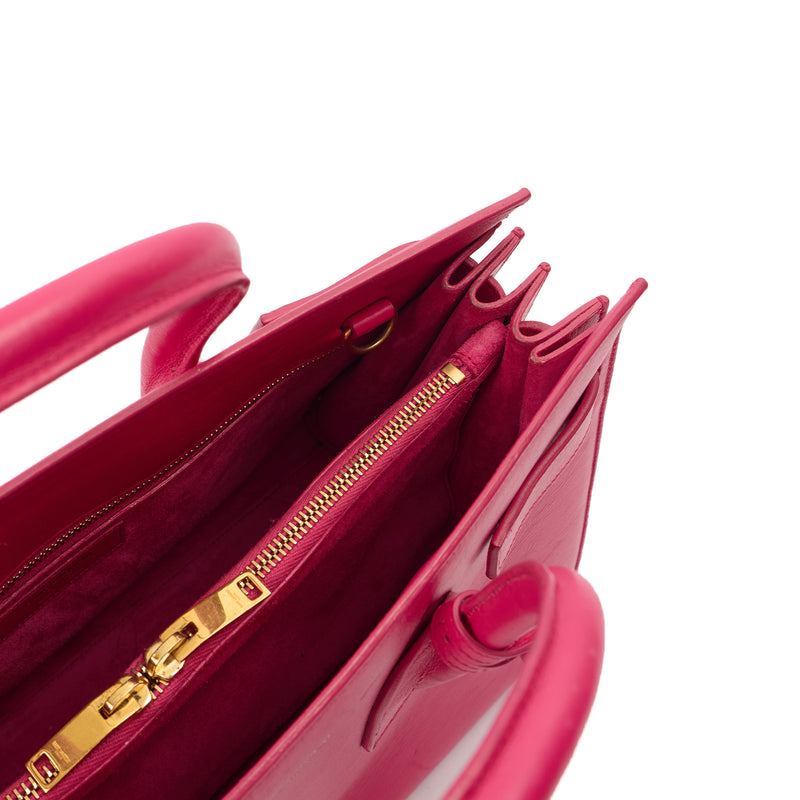 Picture of Saint Laurent Tote Sac de Jour in Pink, Calfskin Leather