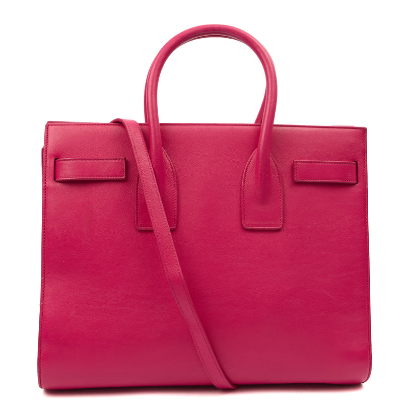 Picture of Saint Laurent Tote Sac de Jour in Pink, Calfskin Leather
