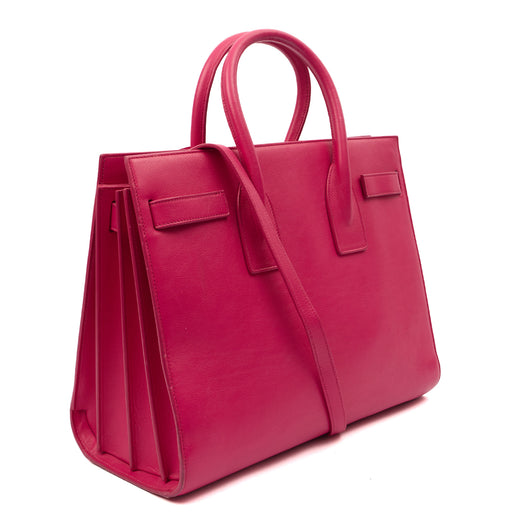 Picture of Saint Laurent Tote Sac de Jour in Pink, Calfskin Leather
