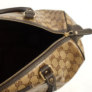 Picture of Gucci Tote Boston in GG Supreme, Patent Leather