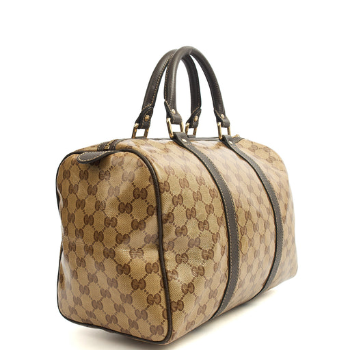 Picture of Gucci Tote Boston in GG Supreme, Patent Leather