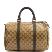 Picture of Gucci Tote Boston in GG Supreme, Patent Leather