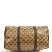 Picture of Gucci Tote Boston in GG Supreme, Patent Leather