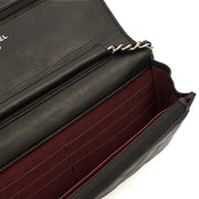 Picture of Chanel Cross Body Wallet on Chain in Black, Lambskin Leather