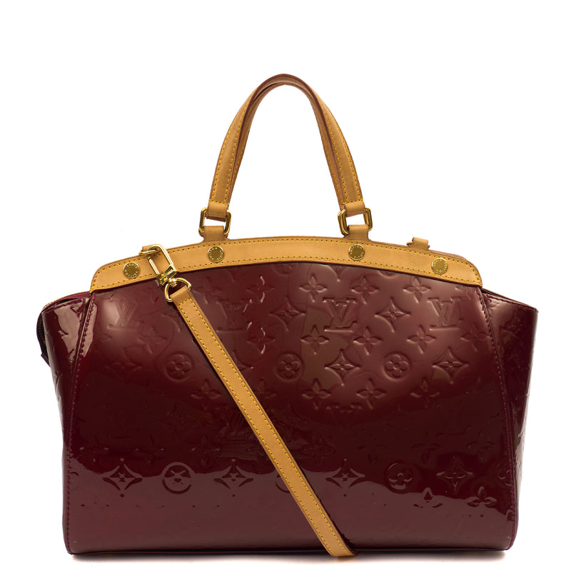 Picture of Louis Vuitton Tote Brea MM in Amarante, Vernis