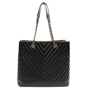 Picture of Chanel Tote Tote in Black, Patent Leather