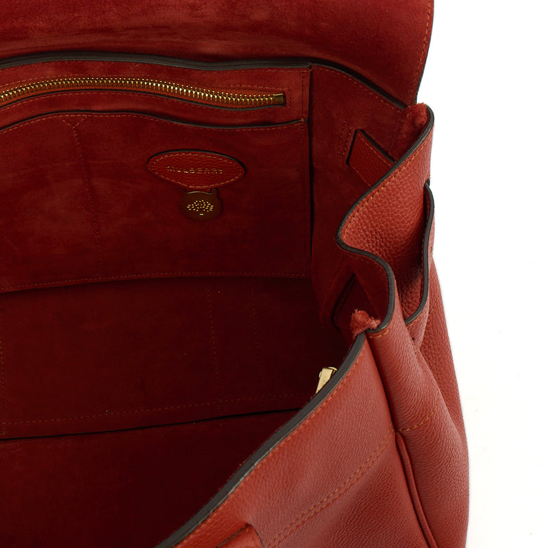 Picture of Mulberry Tote Bayswater Heritage in Rust, Leather