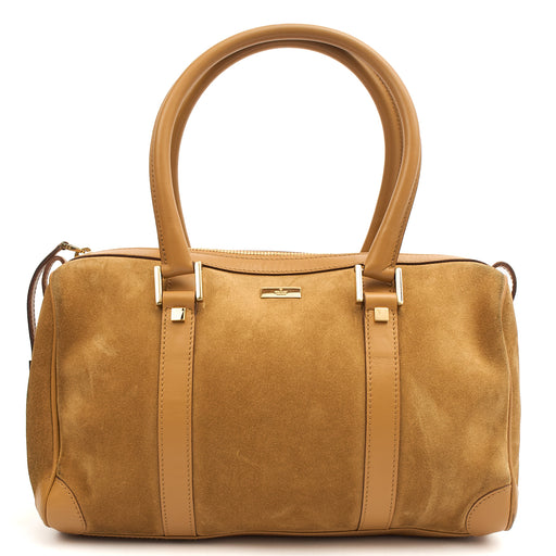 Picture of Gucci Tote Boston in Brown, Suede