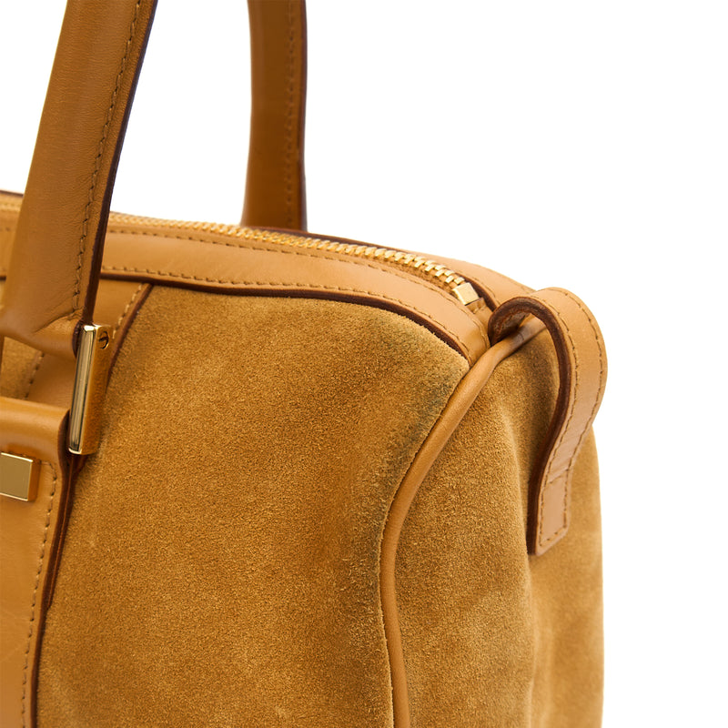 Picture of Gucci Tote Boston in Brown, Suede