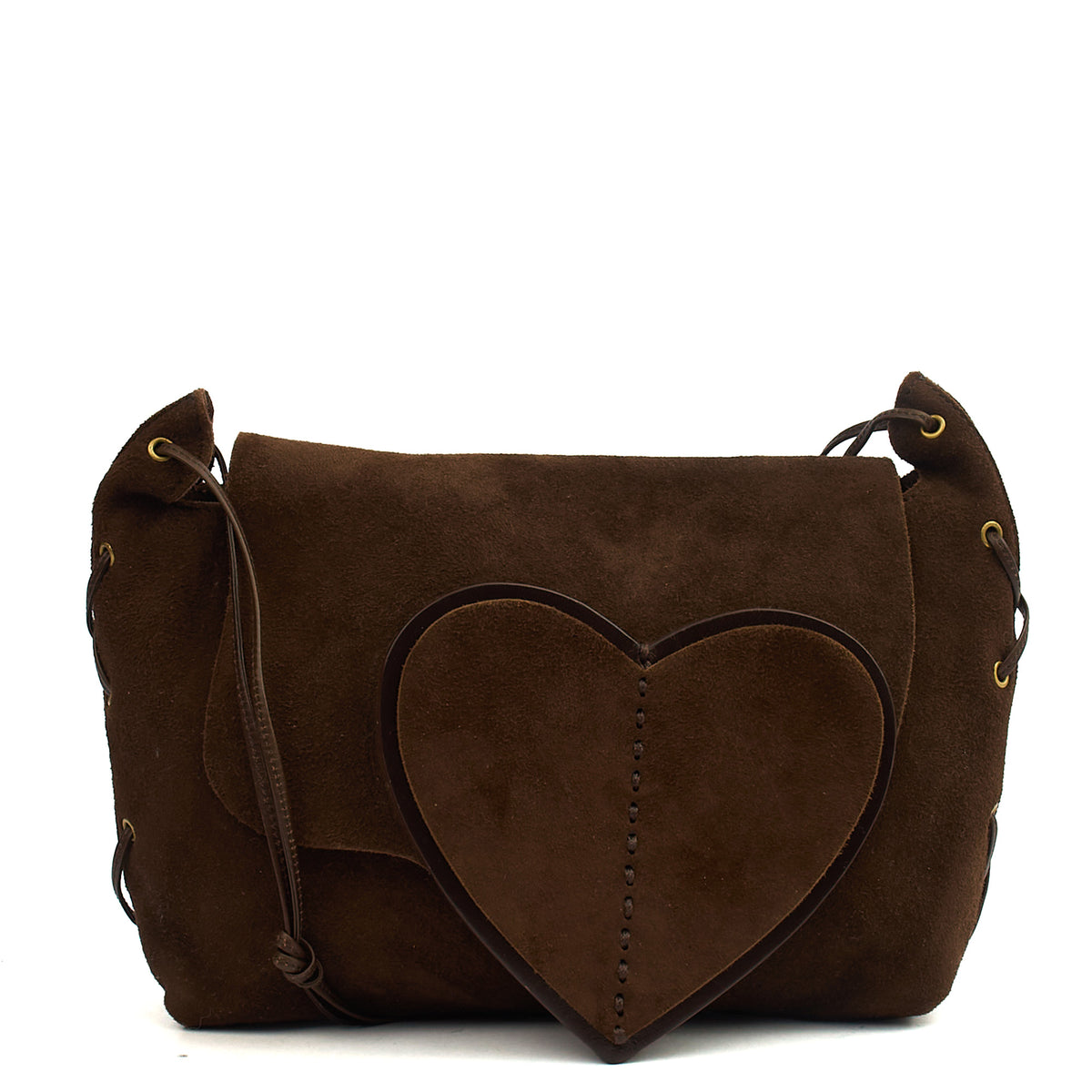 Gucci Crossbody in Brown, Suede | The Handbag Clinic