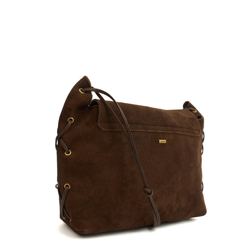 Picture of Gucci Cross Body Crossbody  in Brown, Velvet