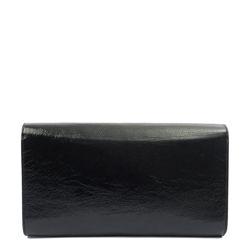 Picture of Saint Laurent Clutch Belle De Jour Clutch in Black, Calfskin Leather